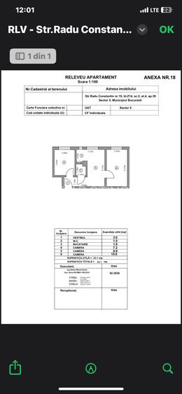 Ferentari,str.Capitan Radu Constantin,et 4/4,centrala,a/c,cadastru,intabulare. - 7