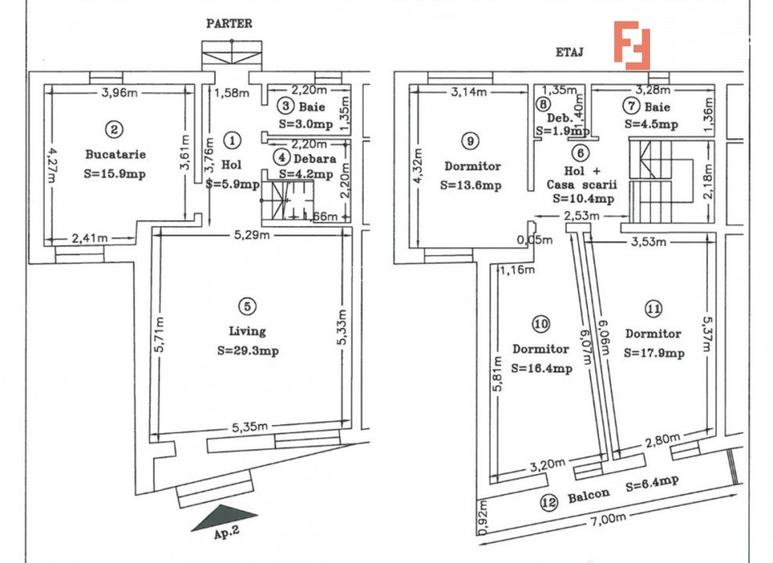 Comision 0% Duplex Urseni cu 4 camere - Toate utilitatile - 17