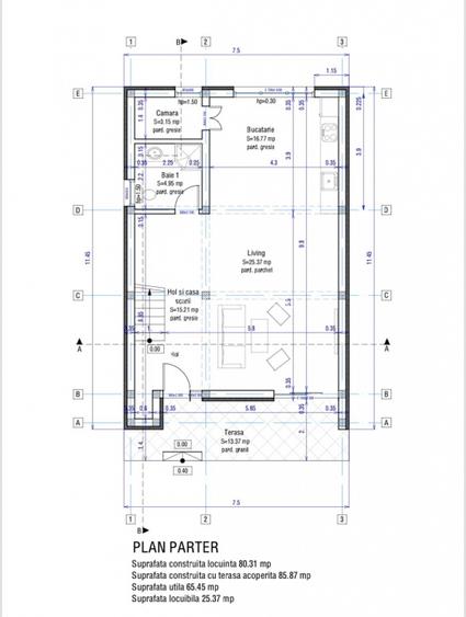 Casa individuala P+E, teren 530mp, Str. Oitelor, Stupini, Comision 0% - 7