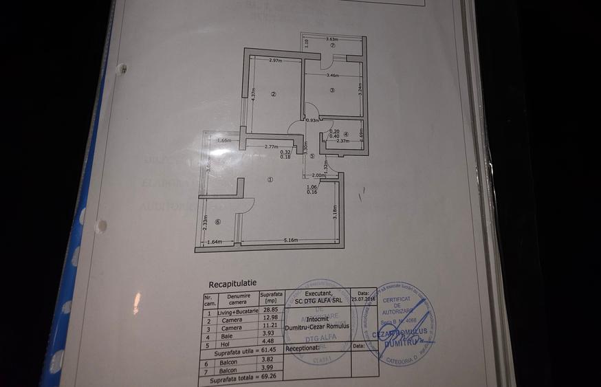 3 Camere - loc parcare - Corvaris Residence 21 - Aparatorii Patriei
