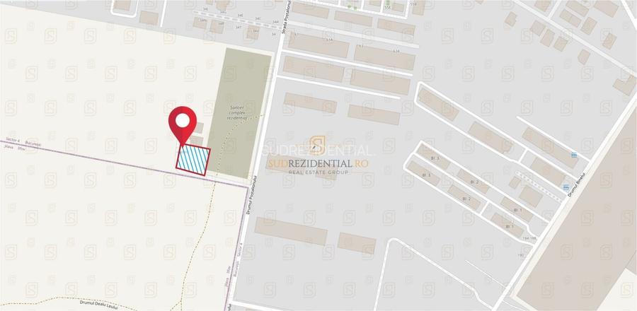 Teren de 934 mp, ideal pentru dezvoltare imobiliara, Sectorul 4 - 5