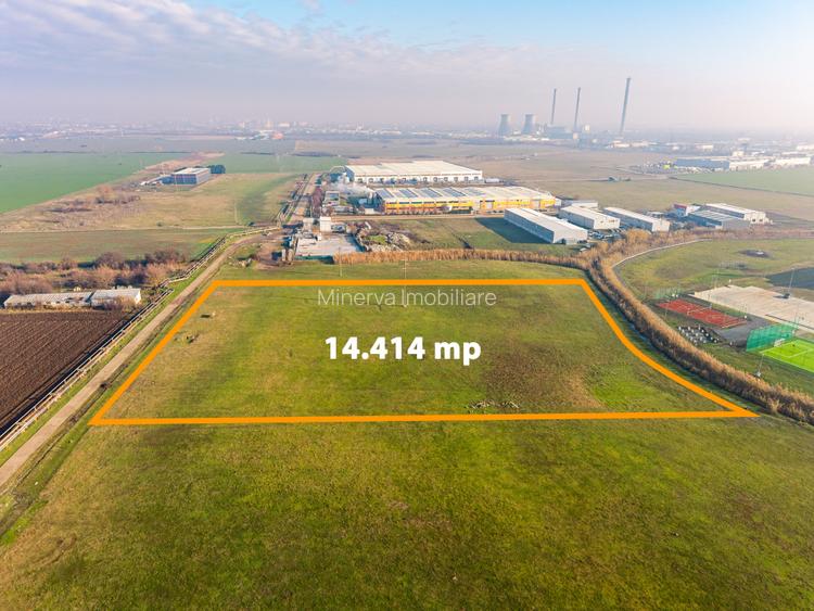 Teren industrial/comercial cu PUZ-14.414 mp–Calea Sagului, Timisoara - 2