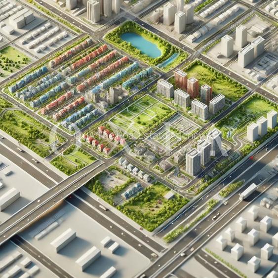 AX1133 Teren pentru dezvoltare imobiliara, blocuri,duplexuri si case individuale - 4