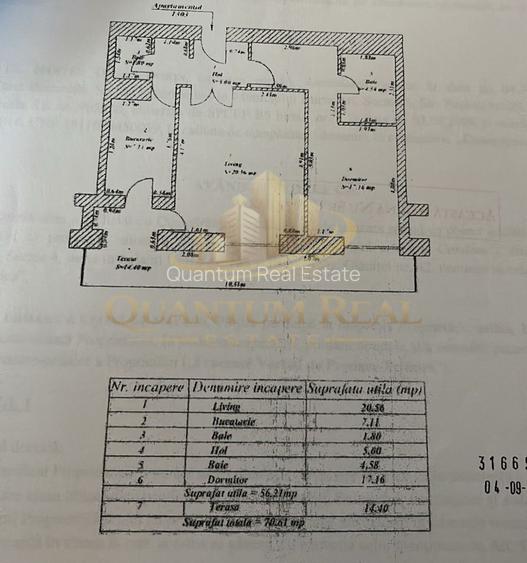 Apartament cu 2 camere ,2 bai ,renovat in totalitate Asmita Gardens - 12