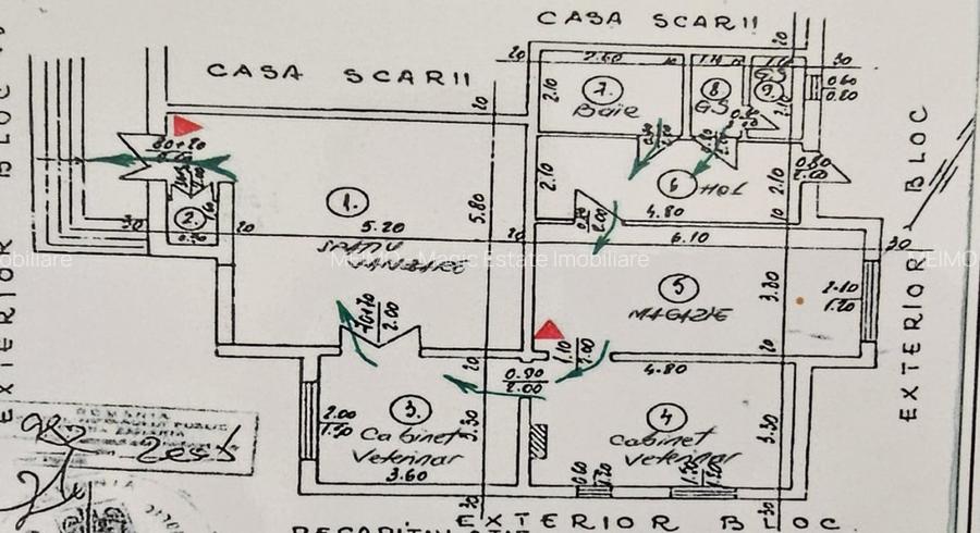 Spațiu comercial de închiriat – Zemeș, poziție centrală - 13
