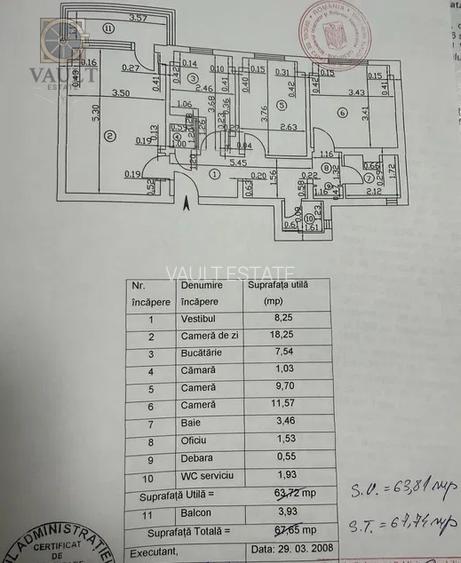 APARTAMENT 3 CAMERE - METROU CONSTANTIN BRANCUSI - DRUMUL TABEREI - 4