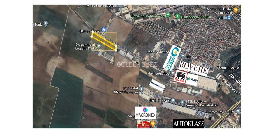 Teren Industrial | Centura București | Rudeni | Chitila | - 2