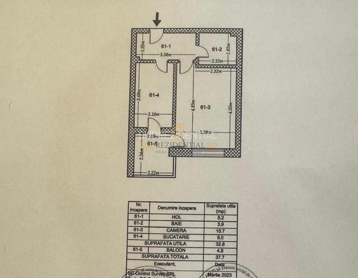 Garsoniera de inchiriat,6/7, mobilatat, utilata, Metalurgiei, Sector 4 - 1