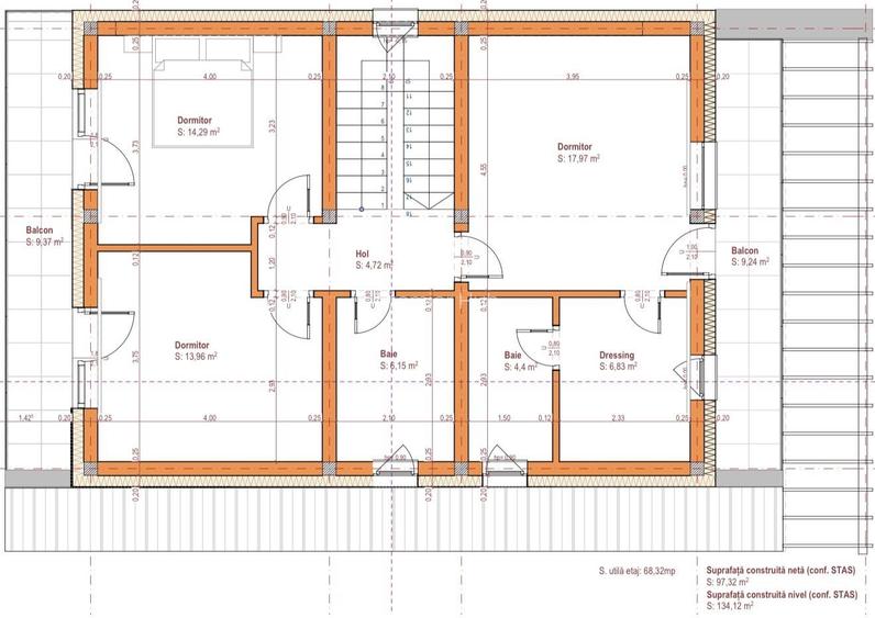 Proiect nou ! Casa individuala de vanzare, 140 mp, 500 teren, zona Profi - 10