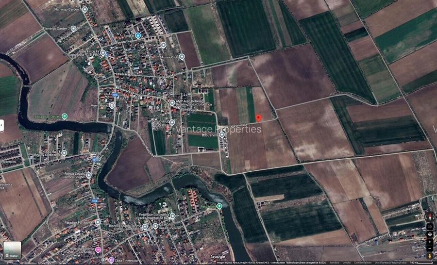 Teren intravilan 4657 mp, deschidere 30 ml, Ostratu, strada Lotusului - 3