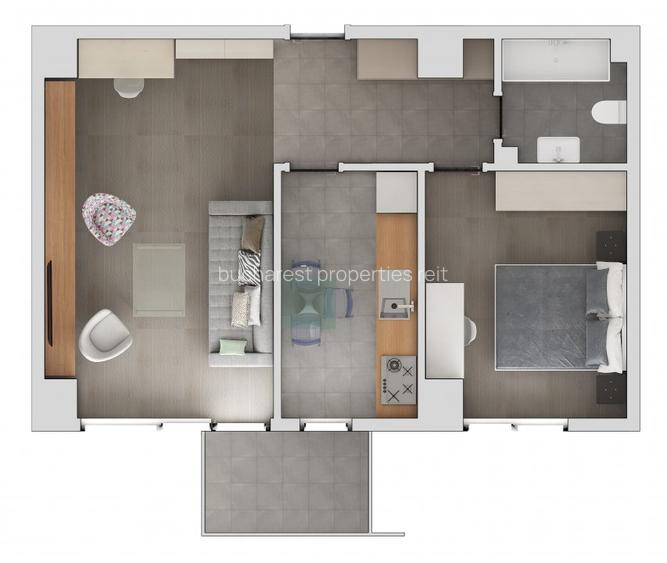 Apartament cu 2 camere in complex rezidential Vitan Estates, Comision 0% - 2