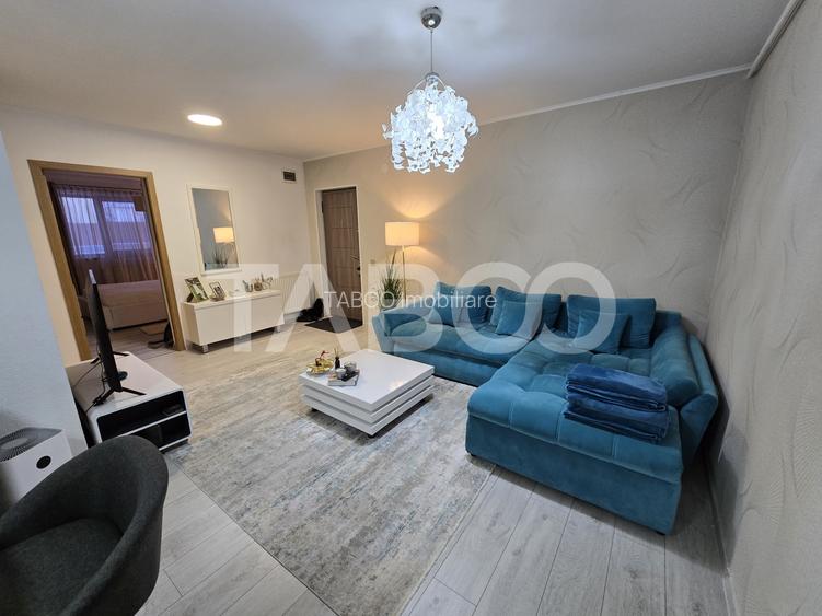 Apartament 3 camere de vanzare decomandat mobilat utilat Tilisca Sibiu - 11