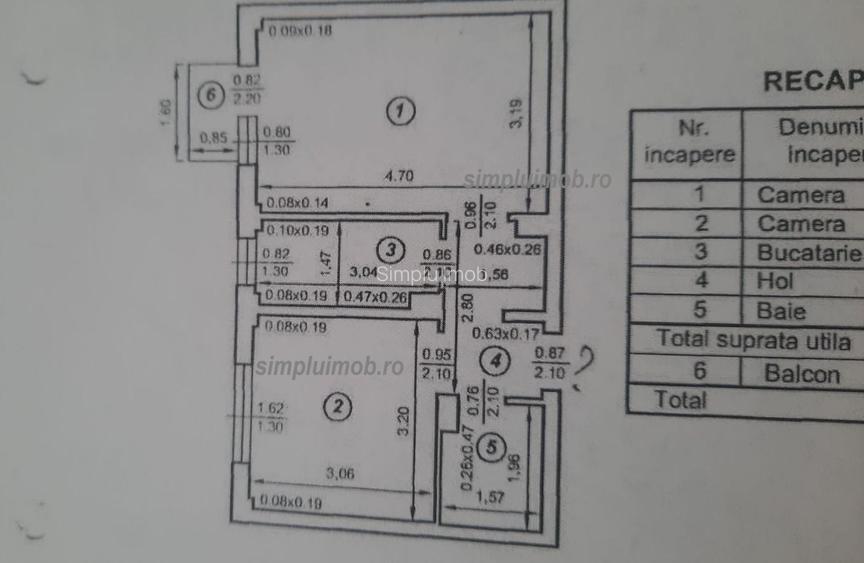 2 Camere Decomandat Renovat Bulevardul 1 Decembrie 1918 - 1