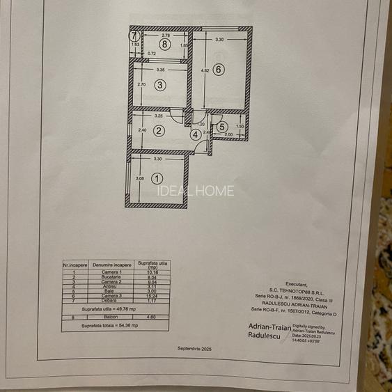 Apartament 3 camere, zona Bld Primaverii, Manastur - 6