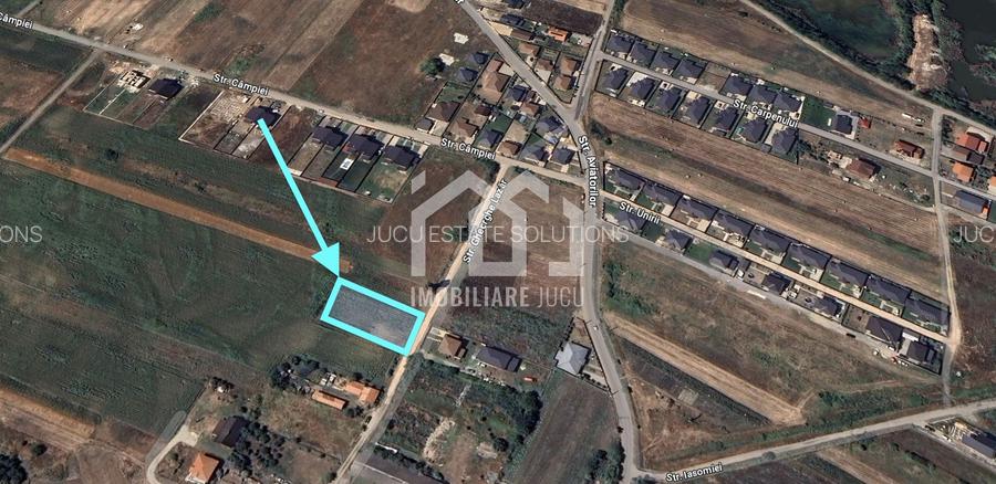 Teren intravilan construibil 1.400 mp | Jucu de Mijloc | - 2