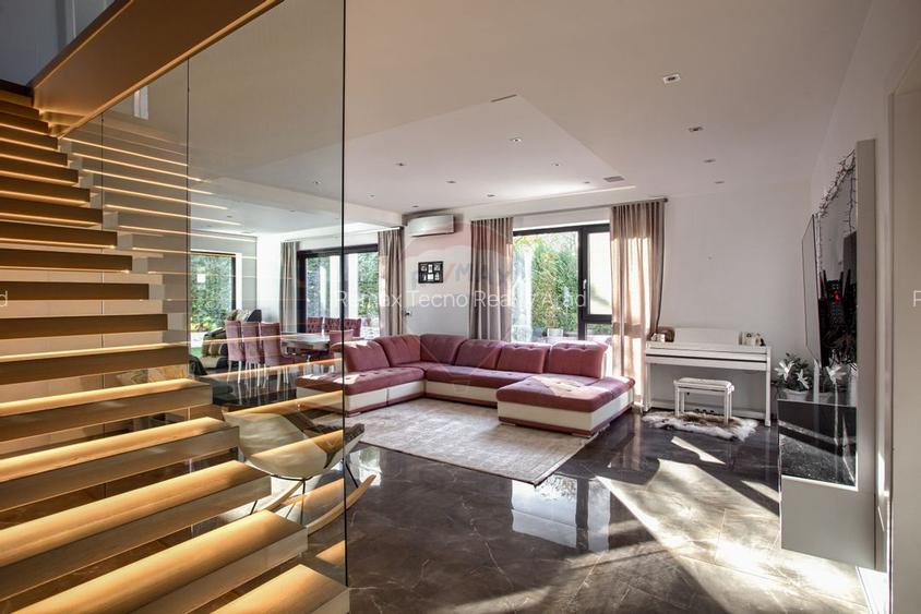 Vilă de lux stil mediteranian de vânzare zona Aradul Nou-Tabacovici - 9