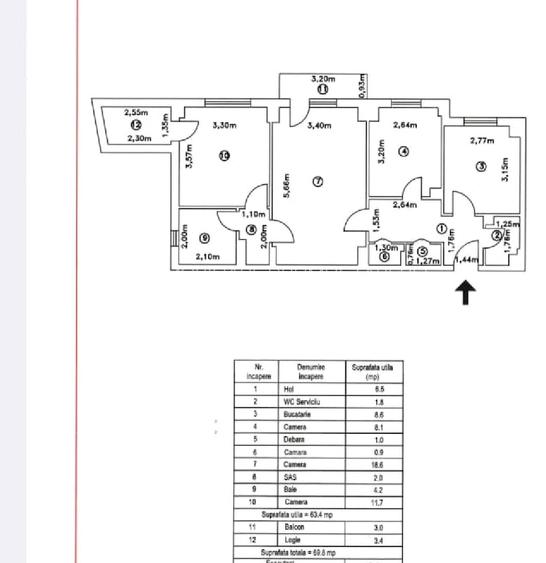 Drumul Taberei 1 Mai-Ghencea etaj 3 - 8