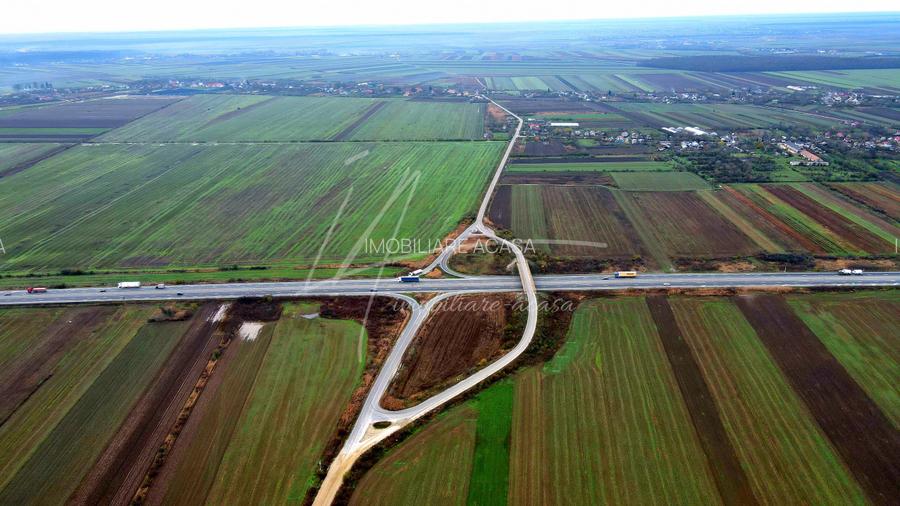 Teren intravilan curti-constructii, industrial, Autostrada A1 - km 62 - 20