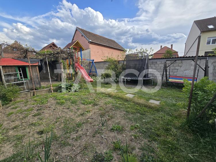 Casa mobilata de vanzare 150 mpu teren 450 mp garaj Piata Cluj Sibiu - 2
