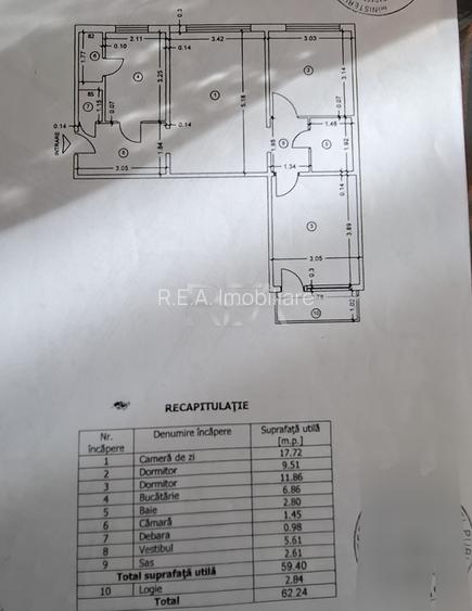 3 camere, et 3/4, renovat -Pacii/Gorjului - 14