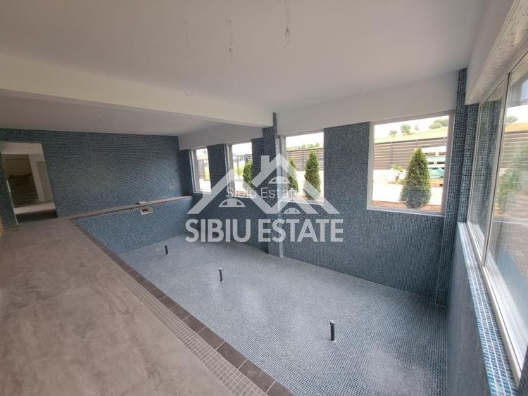 Casa Sibiu Cisnadioara, garaj, piscina, terase panoramice - 17