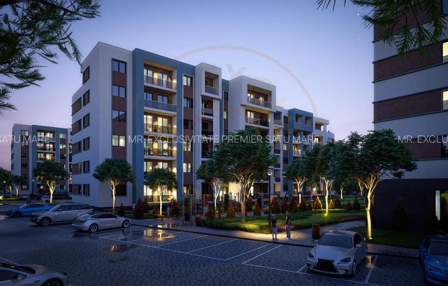 De vânzare apartament 2 camere Smarald City Satu Mare - 6