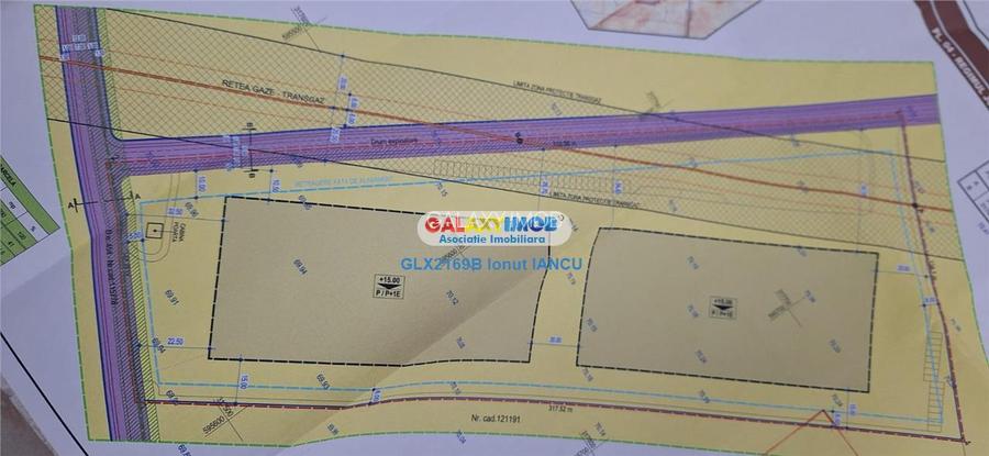 Teren 33500 m.p.PUZ Aprobat Industrial - Servicii - Hale - 5