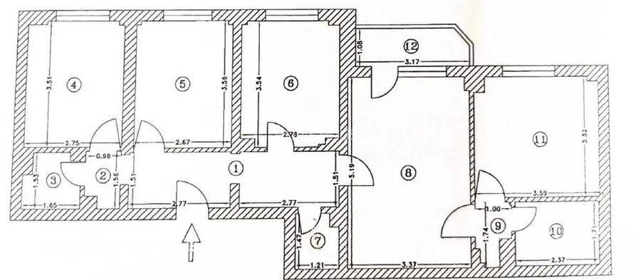 Dorobanti -Ambasada Turca -4 camere - 7