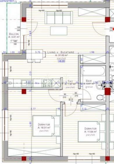 Apartament cu 3 camere, finisaje moderne – Str. Teilor Floresti - 8