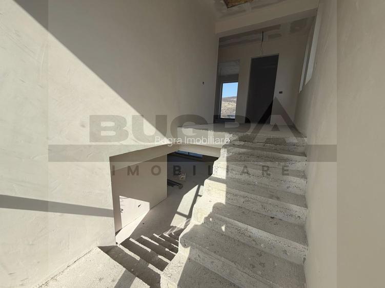 Casa individuala de lux, 119mp, teren 600mp, panoramic, Popesti - 12