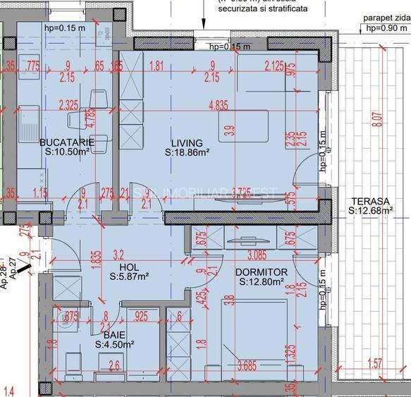 Apartament 2 camere Pallady,Cu PARCARE INCLUSA,Oportunitate INVESTITIE - 4