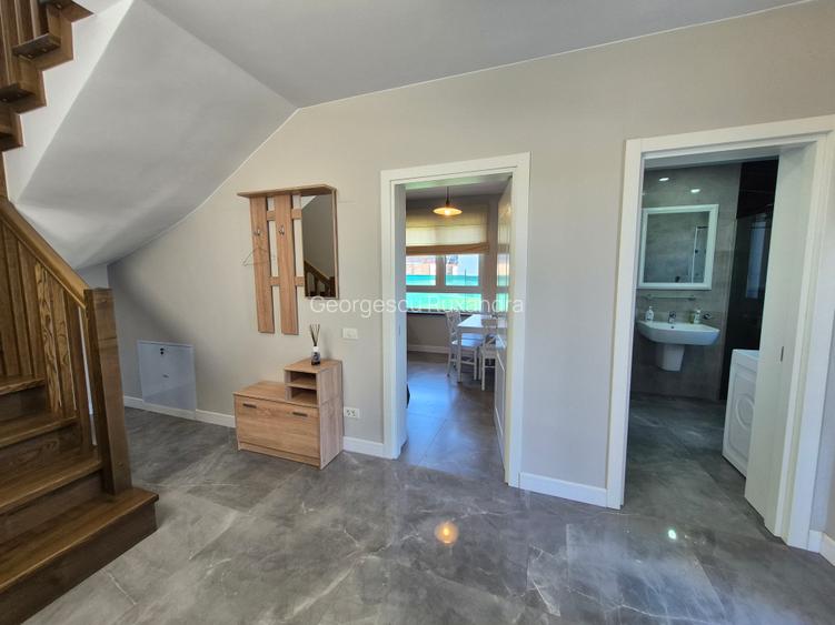 Vila individuala in complex,mobilata,  incalzire in pardoseala , teren 400 mp - 6