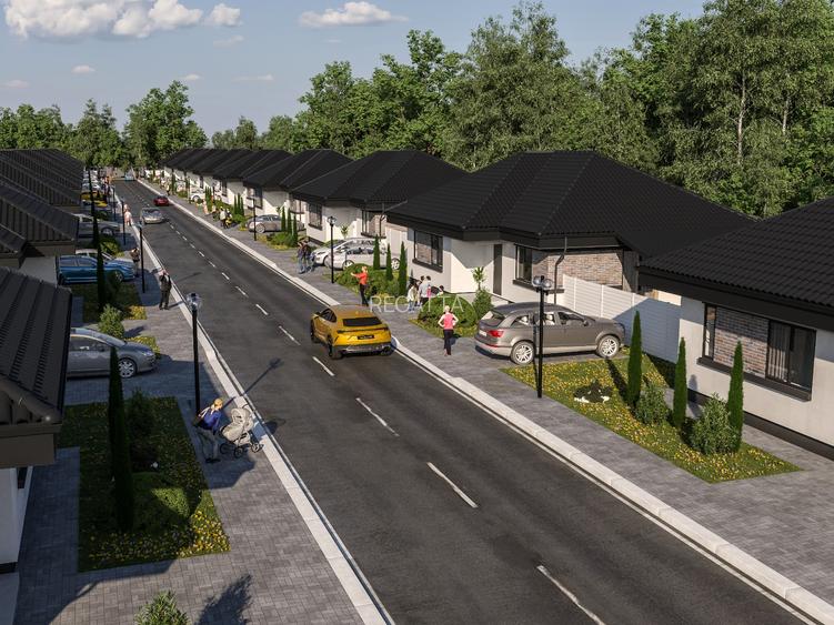 VILA PE PARTER CU MANSARDA - 500 mp TEREN in CORBEANCA - 2