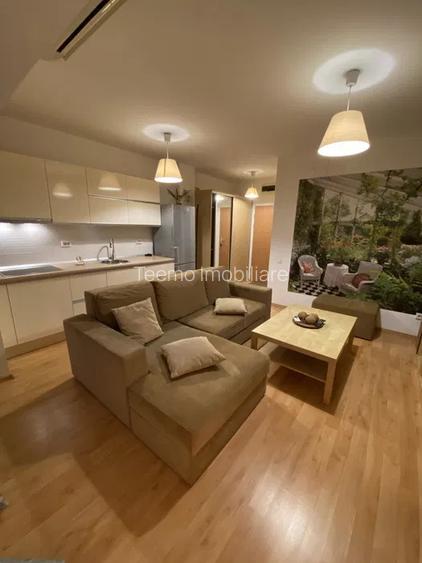 Garsoniera, bucatarie open space, 30 mp, boiler, balcon, metrou, Quadra 2 - 5