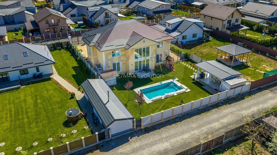 Vila premium 6 camere| Piscina incalzita | Teren 1091 mp | COMISION 0% - 60