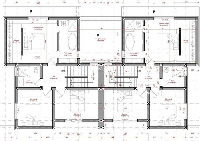 Duplex modern, spatios, la cheie - Dumbravita - 3