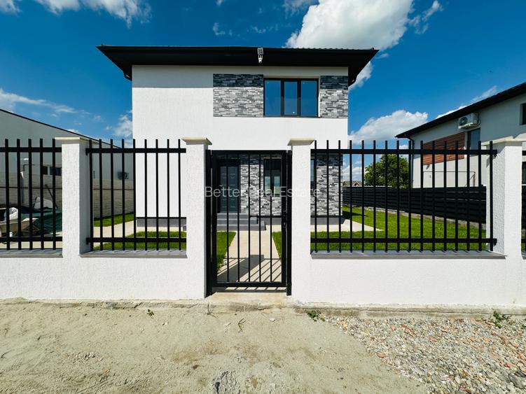 Casă de vânzare individuală modernă | 4 camere | Berceni Ilfov, teren 330 mp - 2