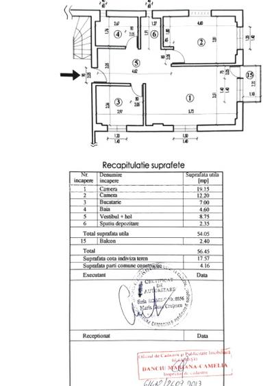 Apartament 2 camere | 56 Mp utili | Zona linistita din Bucuresti noi - 9