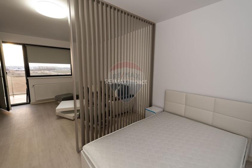 PRIMA INCHIRIERE Studio modern + balcon mare, Hils Splai, 60mp - 4