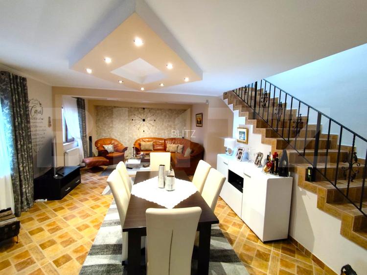 Casa 4 camere, 200 mp util, 1300 mp teren, Sculeni - 6