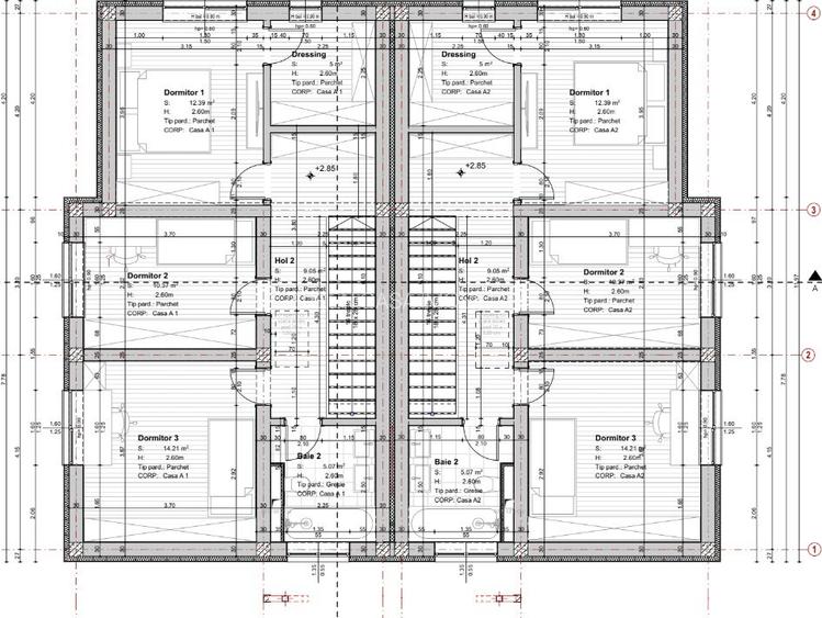 Duplex de vânzare, 120mp utili, 550mp teren pe unitate - 9