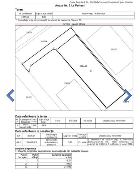 Hala Industriala, zona Ina Schaeffler , 530 mp utili - 3