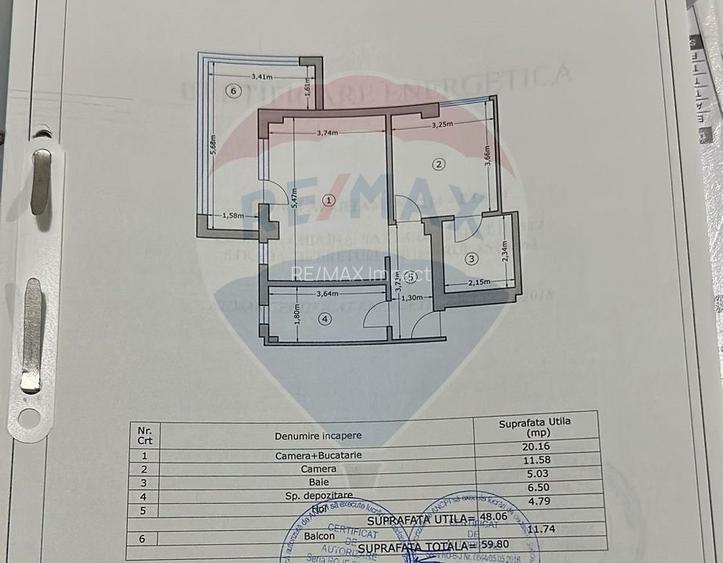 Apartament de inchiriat 2 camere Militari str Tineretului nr 85 - 15