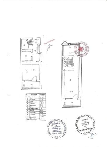 Mosilor, duplex, bloc nou de 3 etaje. Comision 0. - 14