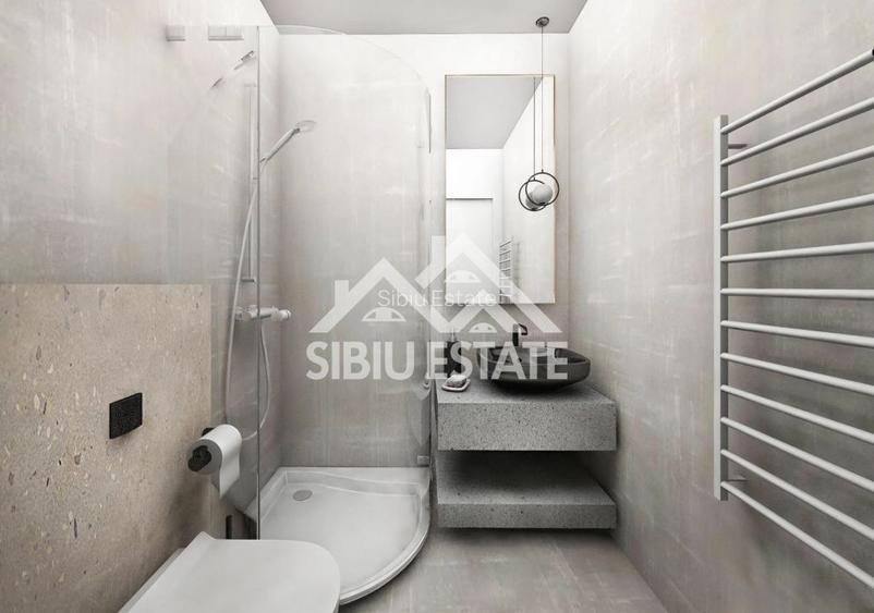 Apartament Penthouse 3 Camere, Finisat, Parcare Interioara,Comision 0 - 7