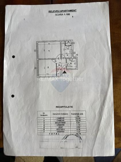 Apartament cu 2 camere de vânzare  EROII REVOLUTIEI - 12