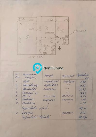 Apartament 2 camere | 1 Decembrie 1918
