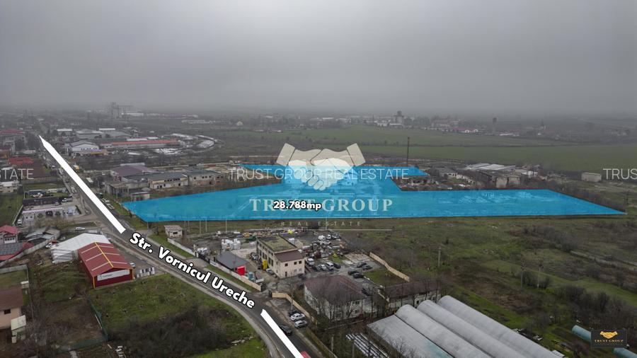 Teren Caracal 28.788m + Hale industriale + Sediu Firma - 2