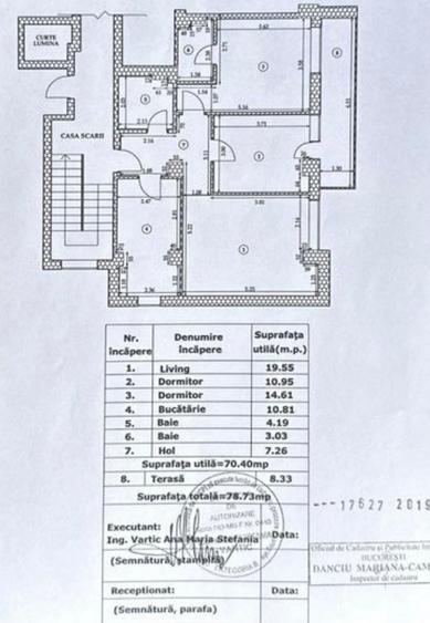 Vânzare apartament 3 camere Laminorului Bucurestii Noi