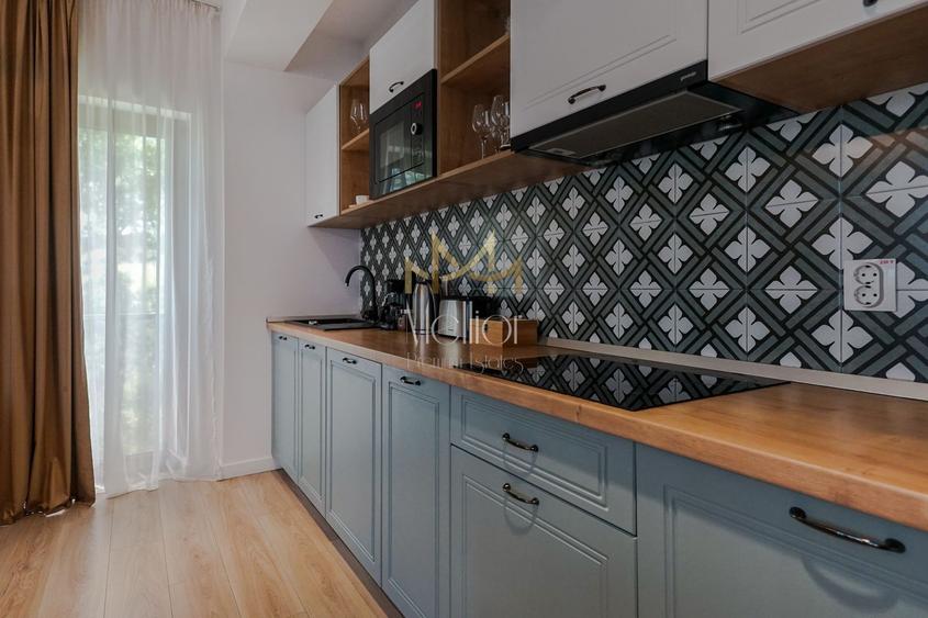 Apartament 2 camere, terasa, parcare, Borhanci